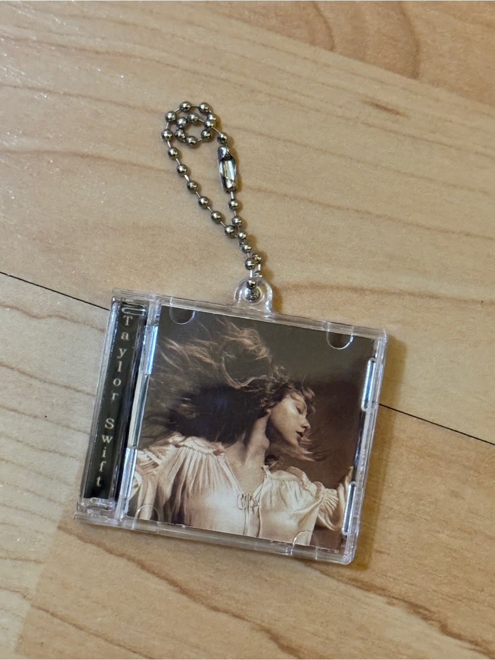 Taylor Swift “Fearless” Mini NFC Mini CD Keychain